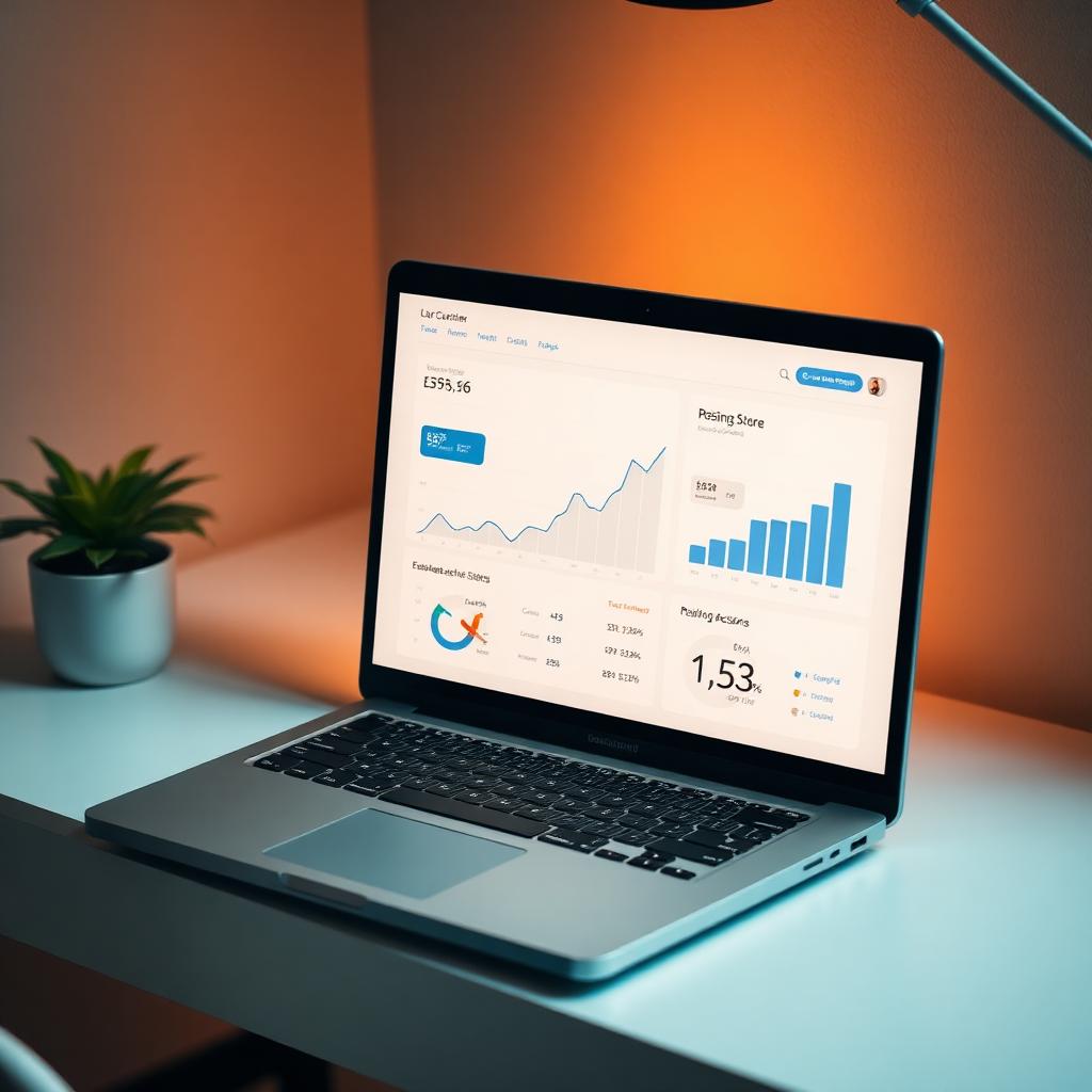 Ecommerce marketing and sales boost representative visual